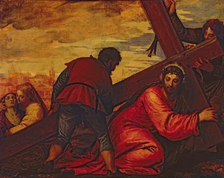Christ Sinking under the Weight of the Cross